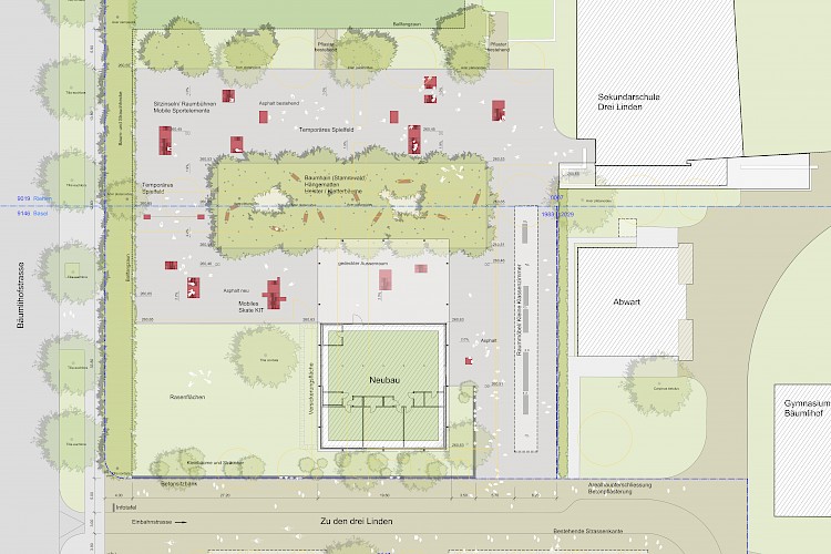 Pausenhof Dreilinden