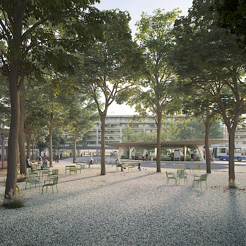 Bahnhofplatz Dietikon