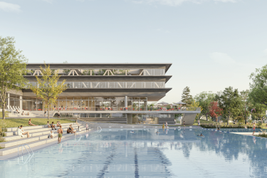 AKTUELL:  2. Rang im Projektwettbewerb Neubau Hallenbad KSS Schaffhausen