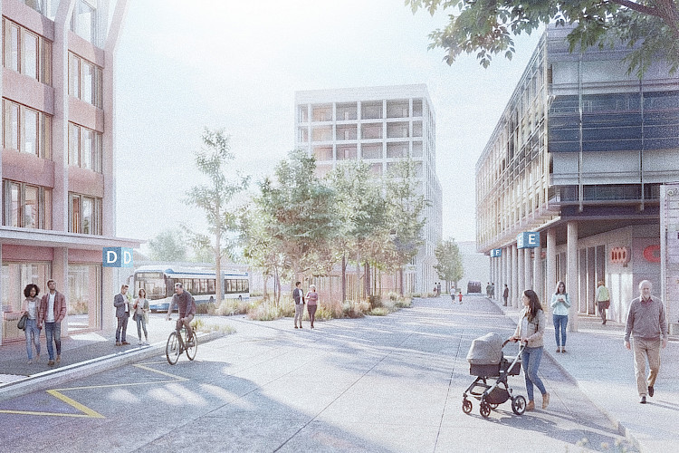 Testplanung Bahnhof Baar