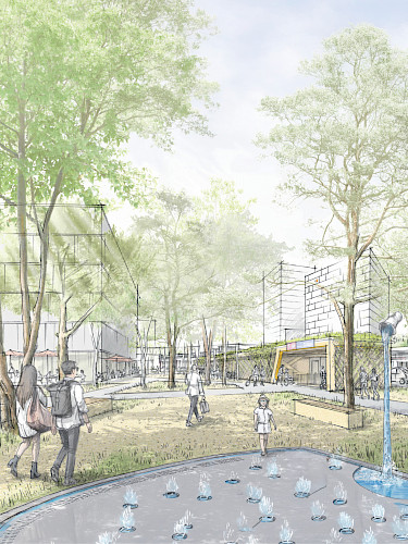 AKTUELL: Studienauftrag Stadtraum Bahnhof Grüze Winterthur